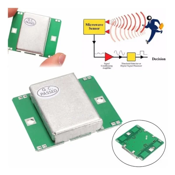 Sensor de Movimiento por Microondas - Imagen 2