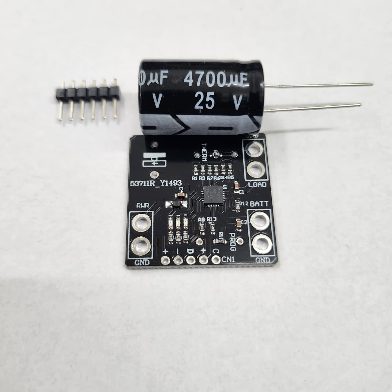 Módulo UPS con cargador de batería Li-ion